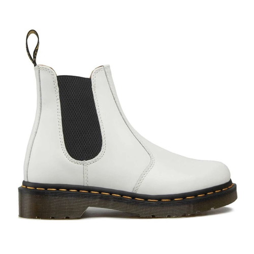 Dr. Martens 2976 Yellow Stitch Chelsea boots new, size 37, white leather