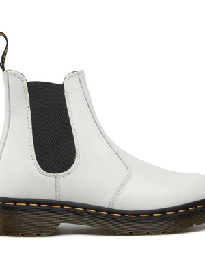 Dr. Martens 2976 Yellow Stitch Chelsea boots new, size 37, white leather