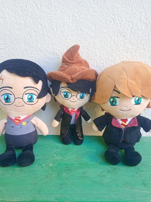 Harry Potter plush toys used, set of 3
