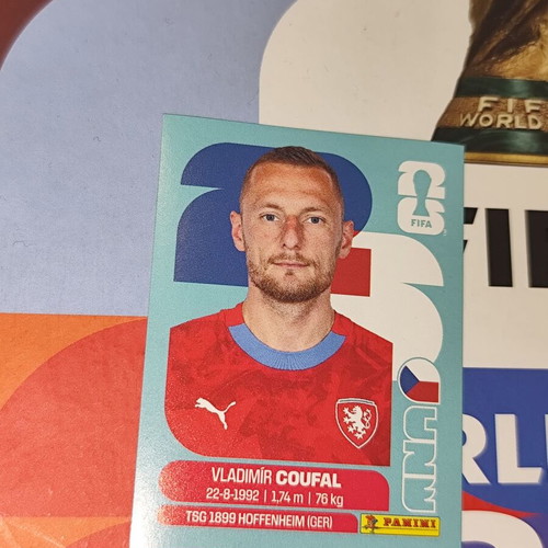 Vladimir Coufal World Cup 2026 Panini sticker