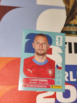Vladimir Coufal World Cup 2026 Panini sticker