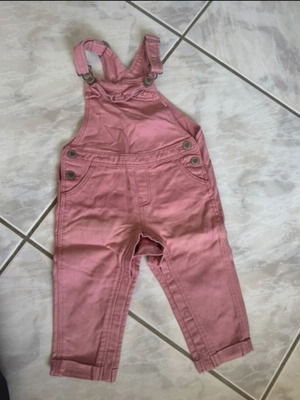 Dopodopo denim overalls for girl 12-18 months like new