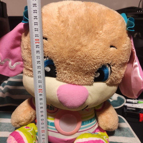 Fisher-Price Laugh & Learn So Big Sis plush toy like new