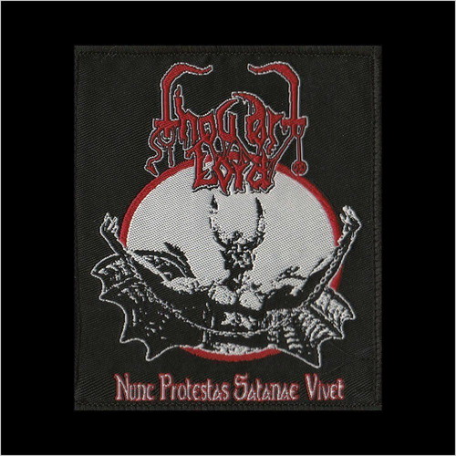 Thou Art Lord Woven Patch new, metal