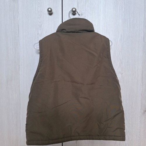 Children's sleeveless vest used, brown, for 4 years old