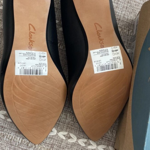 Clarks ultimate comfort women's pumps new, size EU 35.5 black