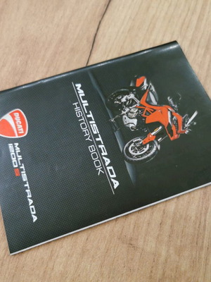 Βιβλίο προσωπικού ιστορικού συντήρησης Multistrada 1200S καινούργιο