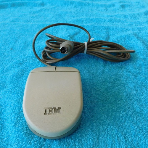 IBM PS/2 2-Button Ball Mouse used, made in Ireland, collectible