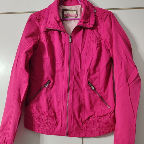 Bershka Jacket Fuchsia Medium Like New