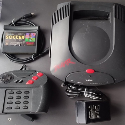 Atari Jaguar μεταχειρισμένο με Soccer, λειτουργεί κανονικά