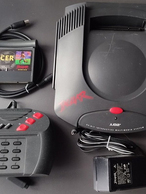 Atari Jaguar μεταχειρισμένο με Soccer, λειτουργεί κανονικά