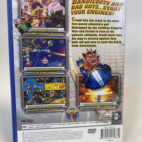 Crash Nitro Kart PlayStation 2 PS2 σαν καινούργιο, πλήρες αγγλικό