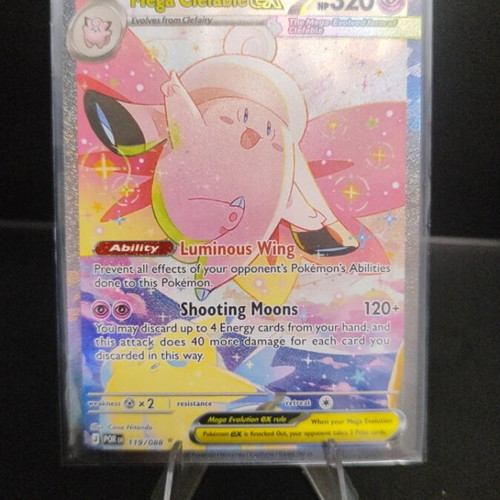 Mega Clefable EX 119/088 SIR Pokemon card