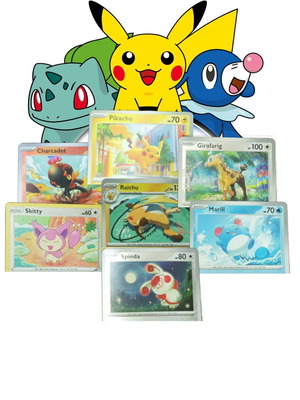 Pokemon cards καινούργιες, πακέτο 90, holographic και κάρτες δύναμης