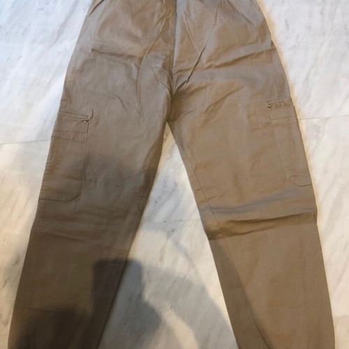 Pull & Bear cargo pants, khaki, size M