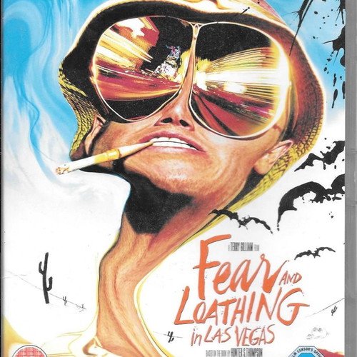 Fear and Loathing in Las Vegas DVD used with English subtitles