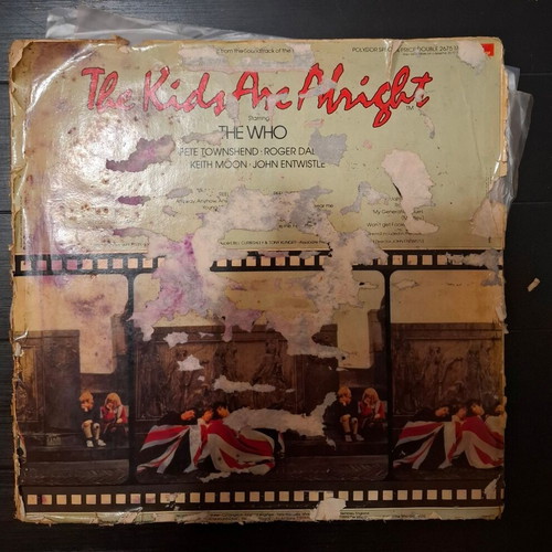 The Who The Kids Are Alright 2xLP album used, rock