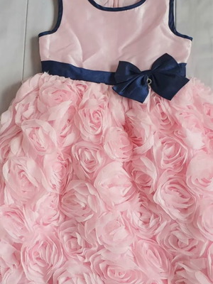 Mini Raxevsky luxurious 3d flowers embellished dress 5-6 years ΕΛΛΗΝΙΚΌ ΠΡΟΪΌΝ