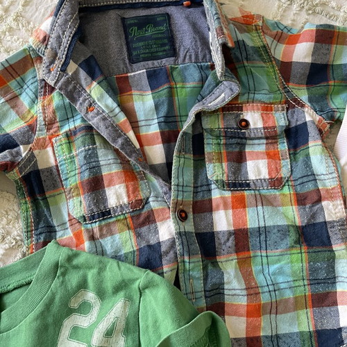 Summer clothing set for 1-year-old boy used