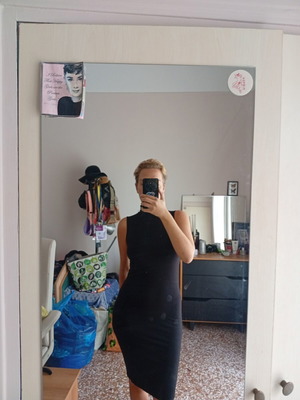 Celestino black dress, size M / 38 / 10