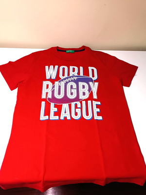 T-shirt Benetton σαν καινούργιο, μέγεθος 140 cm, κόκκινο