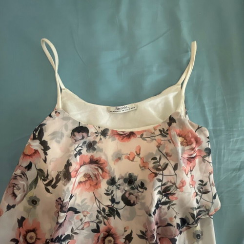Crop top Bershka small like new, multicolored