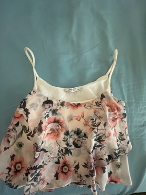 Crop top Bershka small like new, multicolored