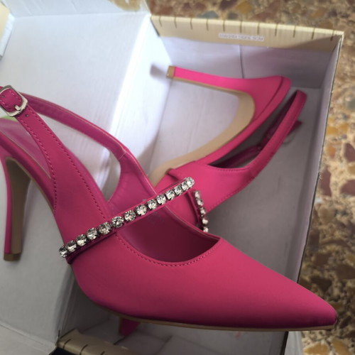 Pink pumps size 39