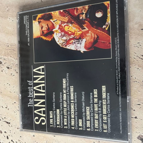 Carlos Santana The Best Of CD like new