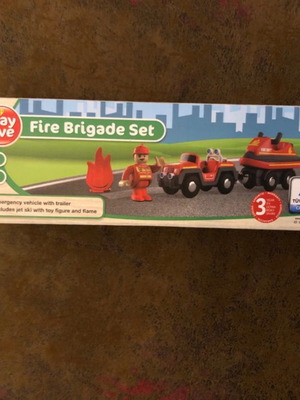 Playtive Fire Bridge Set like new, missing fire