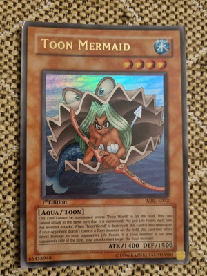 Yugioh Toon Mermaid MRL-E072 Ultra Rare 1st Edition like new