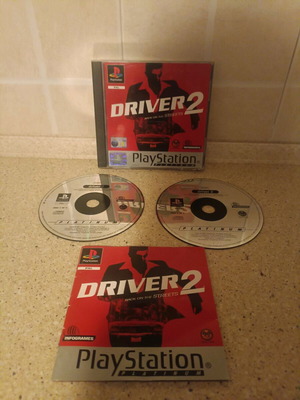 Driver 2 PlayStation 1 game μεταχειρισμένο Platinum