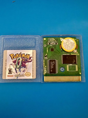 Pokemon Crystal για GBA/GBC σαν καινούργιο αντίγραφο