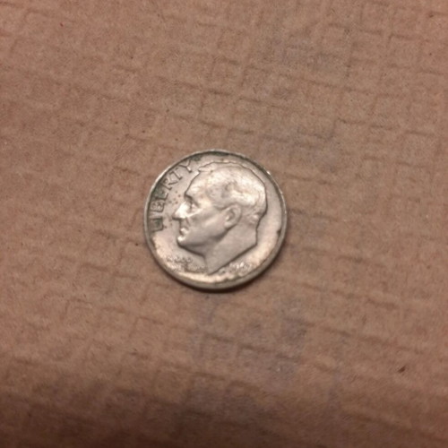 USA One Dime 1967 coin used