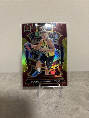2025-26 Panini Select Euroleague Bogdan Bogdanovic Maroon Concourse κάρτα /175