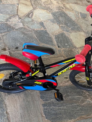 Ποδήλατο Ideal V-Track 16 BMX παιδικό, κόκκινο, V-φρένα