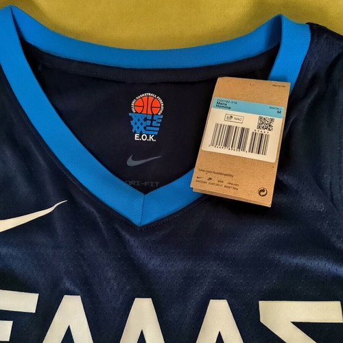 Nike Greece Limited Basketball Jersey Antetokounmpo 34