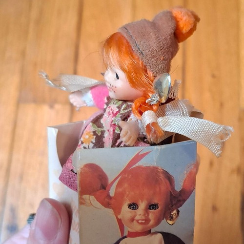Vintage Pippi Longstocking doll by El Greco