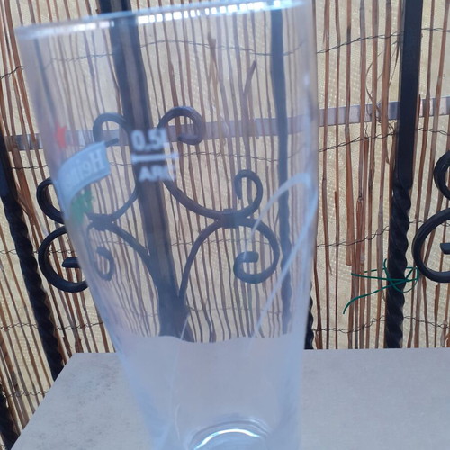 Heineken Beer Glasses New Set of 6 500ml