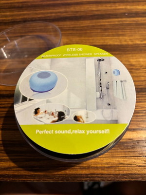 Bluetooth wireless waterproof speaker new unused