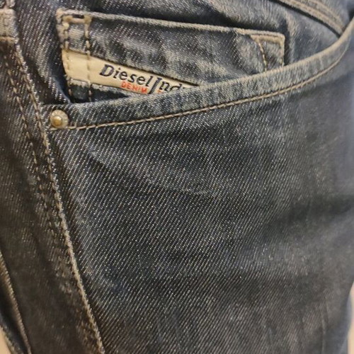 Diesel men's jeans used, size No33, dark blue, classic fit