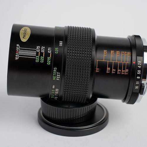 Vivitar FD 55mm 2.8 MC Macro Lens used for OM system