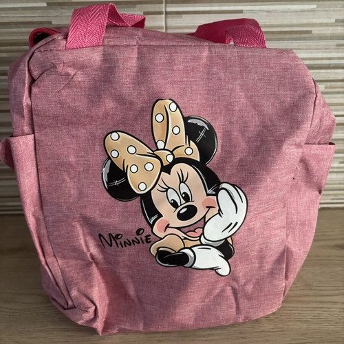 Shaldin Minnie Mouse insulated lunch bag used, pink