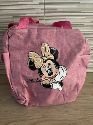 Shaldin Minnie Mouse insulated lunch bag used, pink