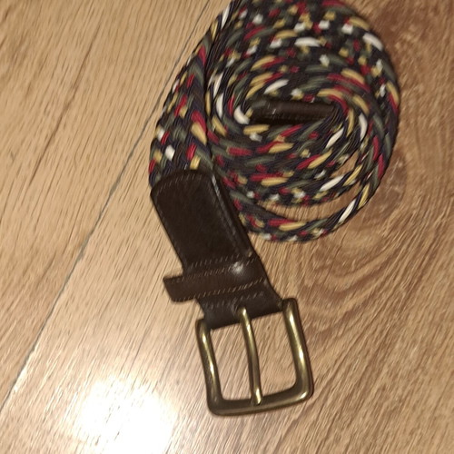 Barbour men's colorful elastic belt like new, size 115cm