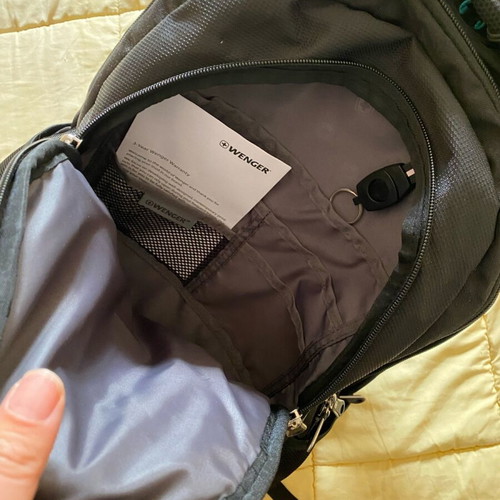 Wenger VotiaInox Swiss Army Knife Laptop Backpack new, black and blue