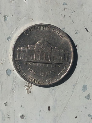 USA 5 Cents 1978 Coin used