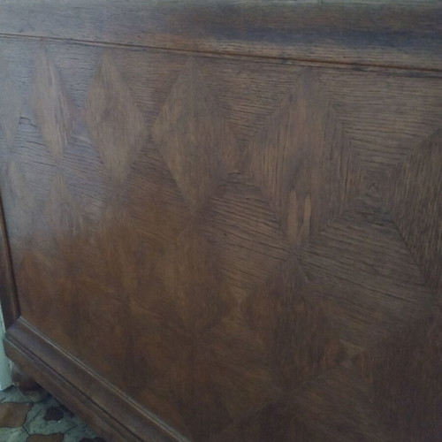 Vintage Twin Beds used, wooden, German made, set of two