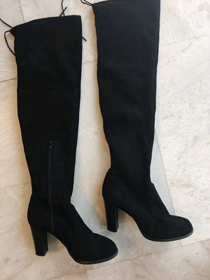 Sante over-the-knee boots like new, black, size 41