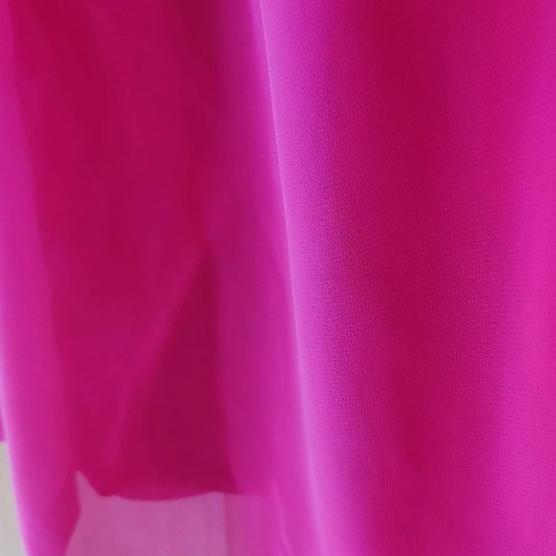 Celia Kritharioti 5226 mini dress used, fuchsia and white